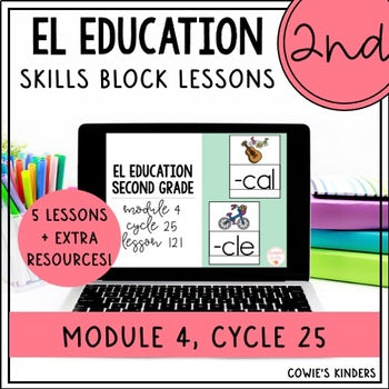 EL Education Skills Block 2nd Grade PowerPoint Google Slides | Module 4 Cycle 25