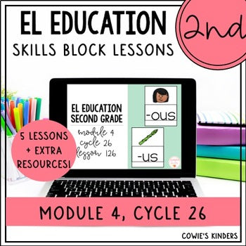 EL Education Skills Block 2nd Grade PowerPoint Google Slides | Module 4 Cycle 26