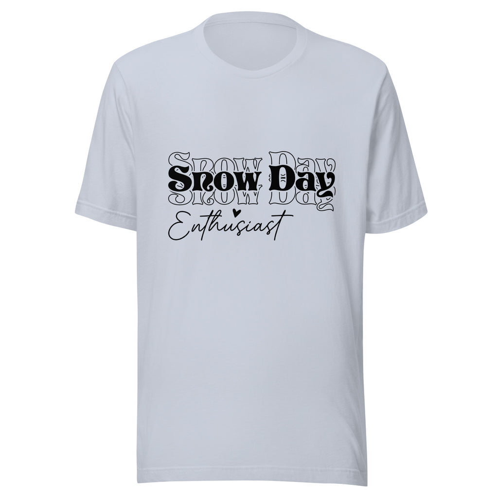 Snow Day Enthusiast Teacher Winter Shirt