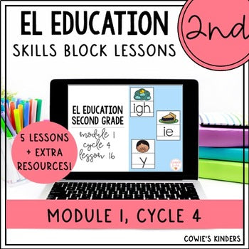 EL Education Skills Block 2nd Grade PowerPoint Google Slides | Module 1 Cycle 4