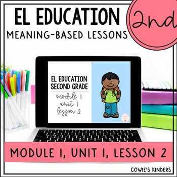 EL Education 2nd Grade PPT Google Slides | Module 1, Unit 1, Lesson 2