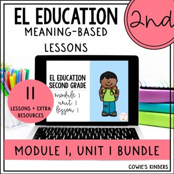 PowerPoint for EL Education | 2nd Grade BUNDLE | Module 1, Unit 1