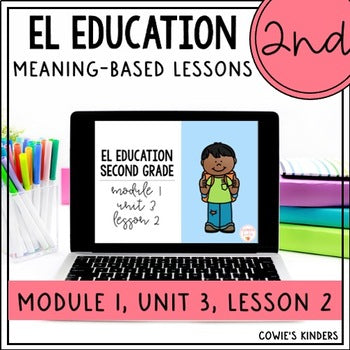 EL Education 2nd Grade PPT Google Slides | Module 1, Unit 3, Lesson 2