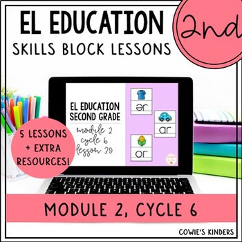 EL Education Skills Block 2nd Grade PowerPoint Google Slides | Module 2 Cycle 6