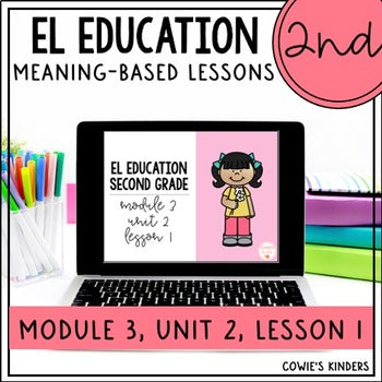 EL Education 2nd Grade PPT Google Slides | Module 3, Unit 2, Lesson 1