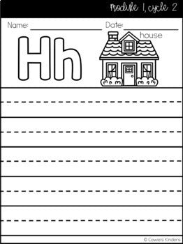 EL Education Kindergarten | Letter Formation Practice Worksheets