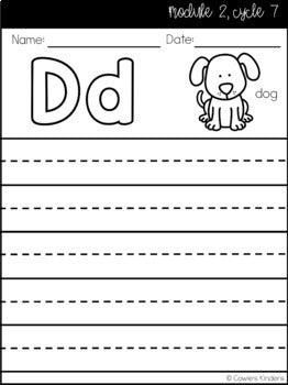 EL Education Kindergarten | Letter Formation Practice Worksheets