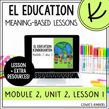 EL Education Kindergarten Module PowerPoint | Module 2, Unit 2, Lesson 1