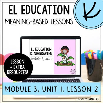 EL Education Kindergarten Module PowerPoint | Module 3, Unit 1, Lesson 2