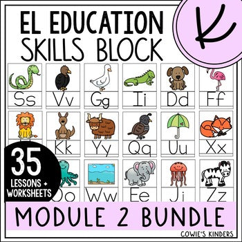 EL Education Skills Block Kindergarten PowerPoint | Module 2 Bundle