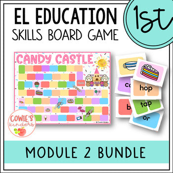 EL Education 1st Grade Skills Block | Candy Castle Fluency Game Module 2 Bundle