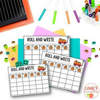 EL Education Kindergarten Roll and Write Game | October