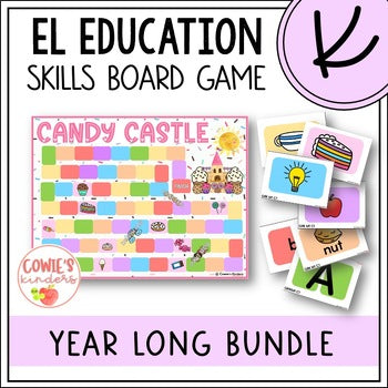 EL Education Kindergarten  Word Wall Cards FOR THE YEAR – Cowie's